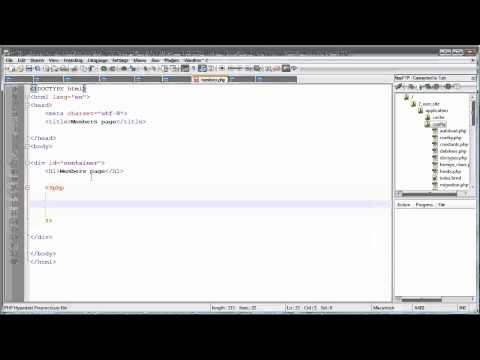 CodeIgniter Tutorials Registration Login Part 7 13