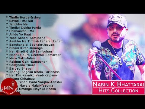 Nabin K Bhattarai Hits Collection | Aankha Ma Timilai | Sayad Timi Nai | Timile Herda-Irshya | Yaad