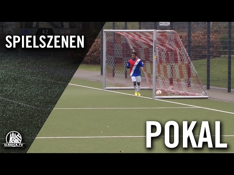 Eintracht Lokstedt - SC Vier- und Marschlande (U19, 4.Runde, Pokal der A-Junioren) - Spielszenen