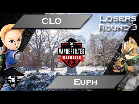 VanderTILTED #47 - Ultimate Singles - [DAMB] CLO (Mii Swordfighter) VS Euph (Fox) - LR3