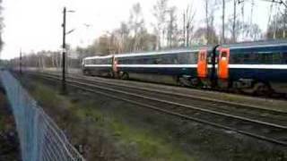 preview picture of video 'ECML National Express 225 (class 91) Near Doncaster'