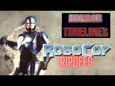10 Robocop Ripoffs & Clones - Horror Timelines Lists Episode 50