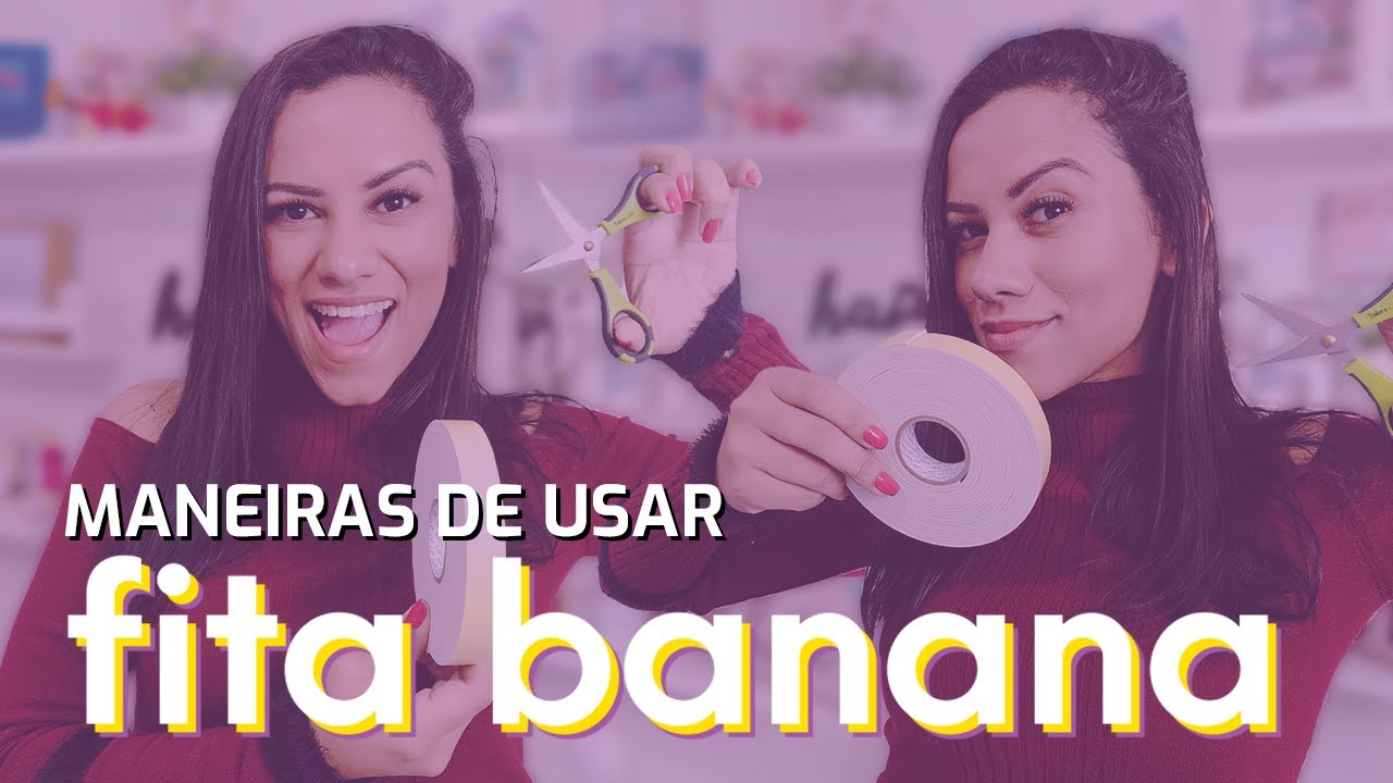 3 maneiras de se cortar a FITA BANANA