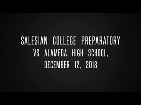 Salesian vs Alameda High School (Dec 12, 2018) - #3 Hamiel Tiongco (2021)