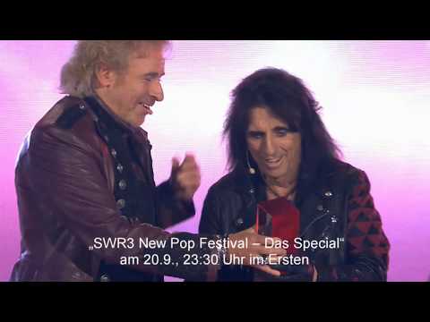 Überraschung: Alice Cooper beim SWR3 New Pop Festival