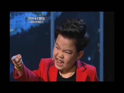 [Little PSY - Min woo Hwang] I'm good at anything! Korea's Got Talent