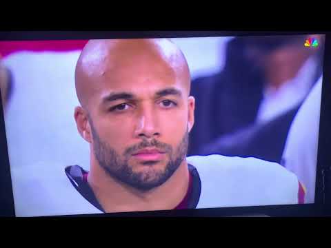 Robin  Zander￼  Cheap Trick doing the national anthem Tampa Bay versus Washington tonight