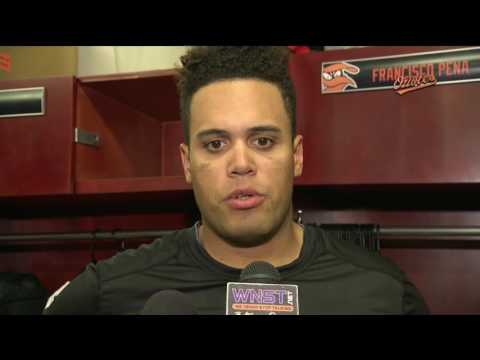 Francisco Peña following loss to Red Sox