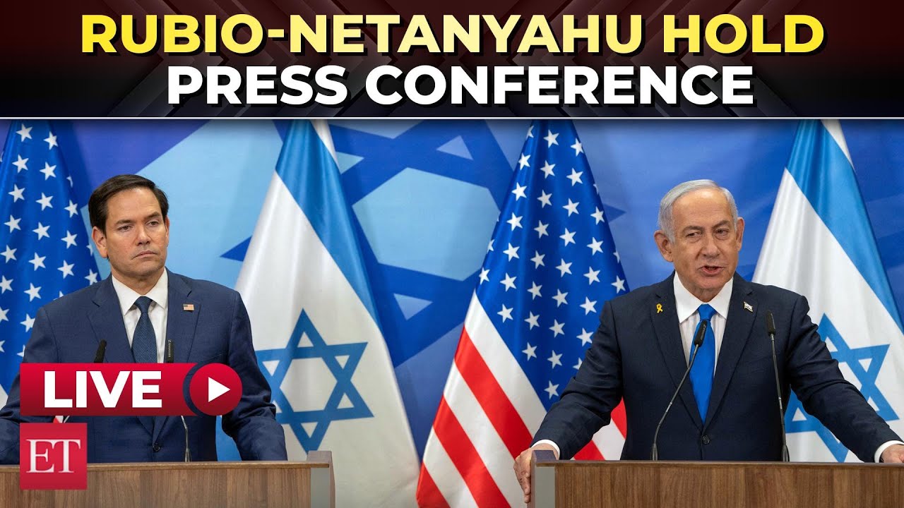 'Hamas must be eradicated': Rubio-Netanyahu hold press conference in Jerusalem | Gaza ceasefire