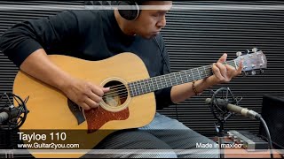 Video thumbnail for Taylor 110. by top acoustic