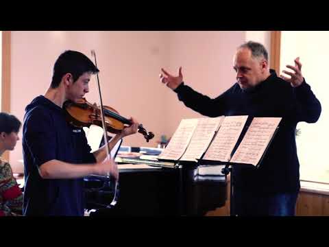 Miguel Negri Violin Masterclass: Novacek Perpetum Mobile