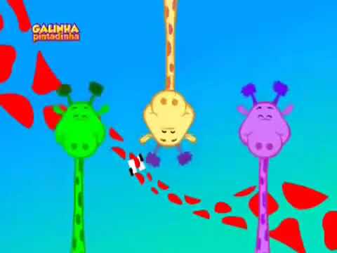 O Pescoço da Girafa - Galinha Pintadinha 2 - De Trás Para Frente