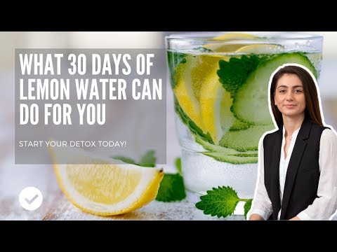 What 30 Days of Lemon Water Can Do For You | Amazing Results | Drink Lemon Water and See the Effect
