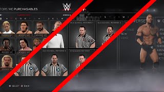 WWE 2K17: Main Menu, All VC Purchasables, Different Refs & More (Video)
