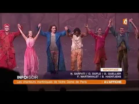 Notre Dame de Paris 2016 : Jay et Jean-Michel Vaubien, deux martiniquais dans le rôle de Clopin