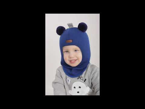 ТМ 'БИЗИ Шапки шлемы для детей 2020. Hats TM Beezy 100% merino wool. Купить оптом шапки шлемы