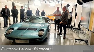 Unveiling Lamborghini Legends: A Danish Special with Iain Tyrrell | Tyrrell's Classic Workshop