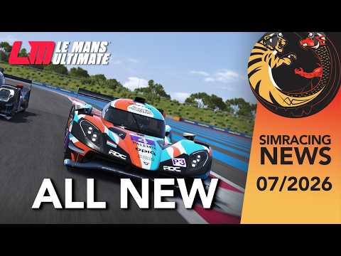 Sim Racing News 07/2026: Le Mans Ultimate Tire Update
