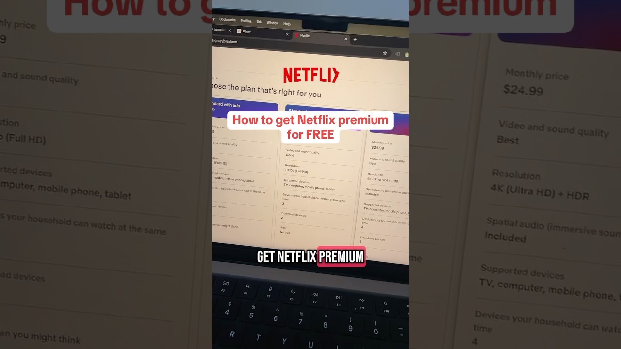 HACK - Free Netflix premium #free #sidehustle #reselling #ebayseller #amazonfbatraining