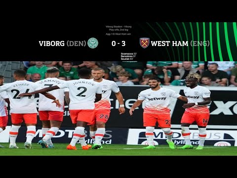 Viborg FF Fodsports Forening 0-3 FC West Ham Unite...