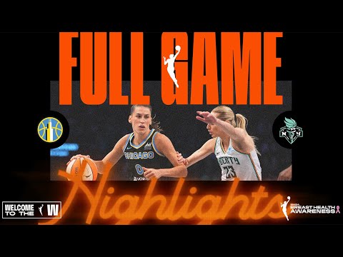 Chicago Sky vs. New York Liberty | FULL GAME HIGHLIGHTS | August 21, 2025 