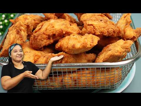 Crispy Fried Chicken Just Like KFC!! Delicious, Dry, Seasoned Crust, Easy and No Mystery!