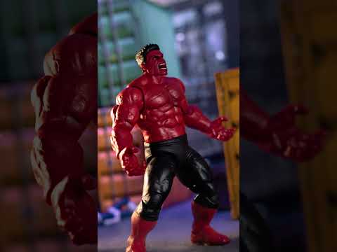 “From Red Hulk With Love” A Marvel Legends Stop-Motion by @stopmotionzach