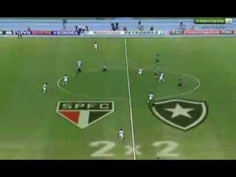 Herrera 3 gols Botafogo 4x2 Sao Paulo Brasileiro 2012 Todos os Gols e Lances