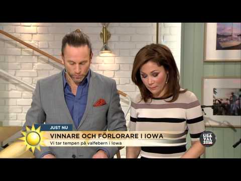 Vinnare och förlorare i Iowa - Nyhetsmorgon (TV4)