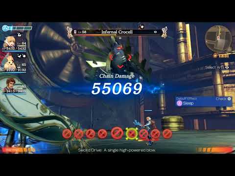 Xenoblade Chronicles - Unique Monster: Infernal Crocell