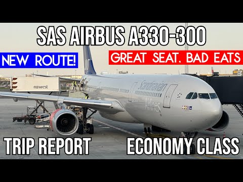 YouTube thumbnail for Scandinavian Airlines Airbus A330-300