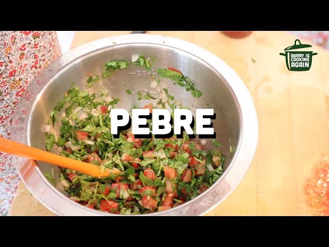 Pebre (Chilean salsa) on Barry Is Cooking Again