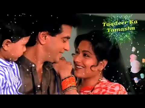 me duniya me sabse khush naseeb hun apne bibi bachcho ke kareeb hun (hindi song)taqdeer ka tamasha