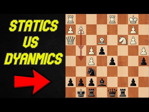 MUST KNOW Vital Chess Strategy To Use In EVERY GAME - Static vs Dynamic Play