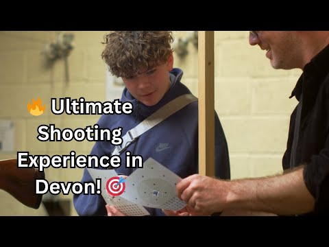 Try Shooting in Devon! 🏆 Rifle, Pistol & Simulator Fun at Crackshot! #shorts