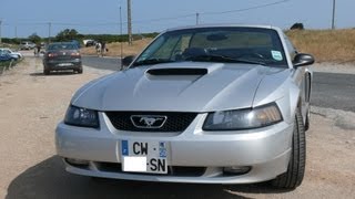 preview picture of video 'Run with a Ford Mustang convertible V8 2002'