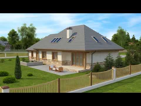 Z83 GP2 - Gotowy projekt domu z poddaszem użytkowym we współczesnym stylu do 200 m2