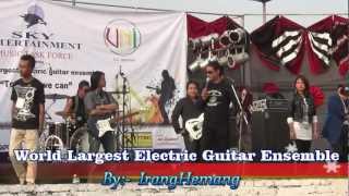 Guinness World Record Largest electric guitar ensemble