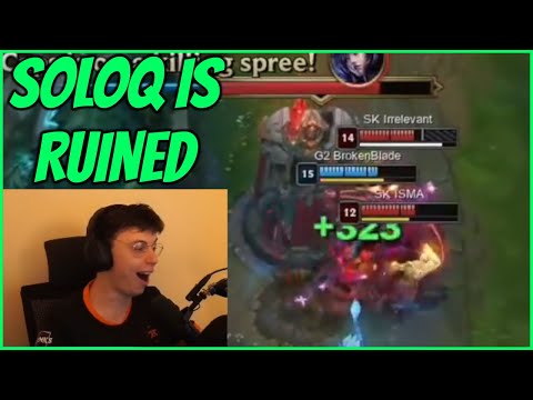 BrokenBlade's Top Lane Rek'Sai Being Obnoxious For Two Minutes