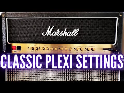 Marshall DSL100HR | Classic Plexi & JCM 800 Settings