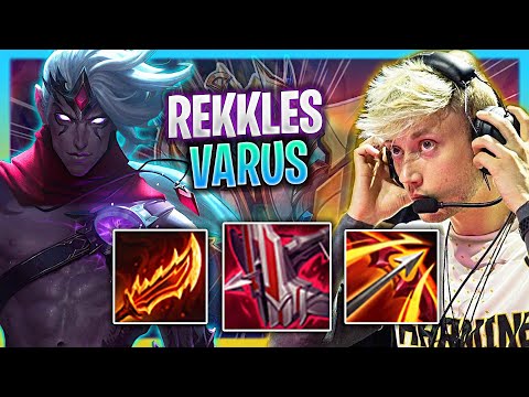 REKKLES IS INSANE WITH VARUS! | FNC Rekkles Plays Varus ADC vs Sivir!  Season 2023