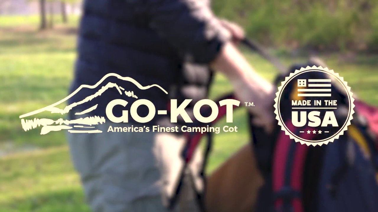 GO-KOT Camping Cot Overview Video