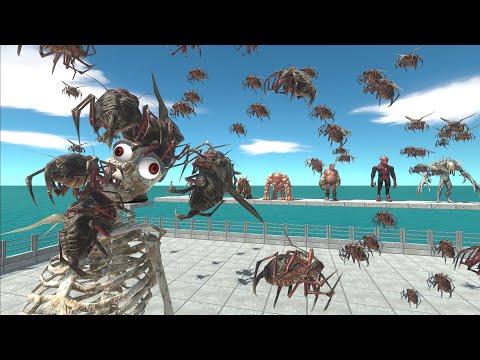 1000 swarm bug vs all unit infernal - ANIMAL REVOLT BATTLE SIMULATOR