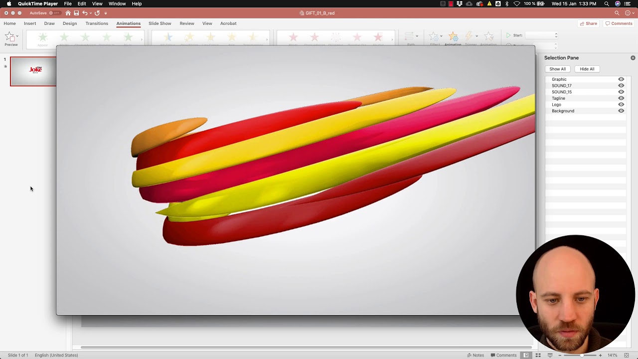Updated Free Logo Animation Powerpoint Template Tutorial