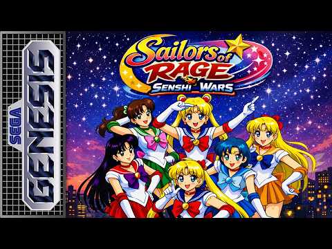 Sailors of Rage: Senshi Wars | Streets of Rage 2 Romhack [GENESIS]