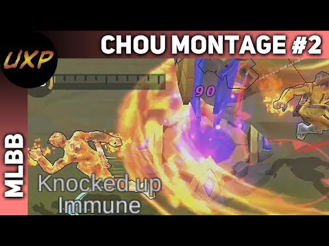 Chou Montage #2 - Immune Eudora, Cyclops, Franco, Chou and crazy damage | unXpected | MLBB