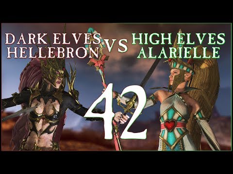 A SURPRISING ENDING - Hellebron vs Alarielle (Head to Head) - Total War: WARHAMMER II - Ep.42!