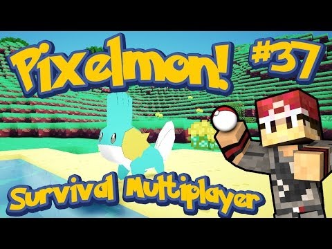 Pixelmon Survival Multiplayer Episode 37 - Glitchy Mudkip?