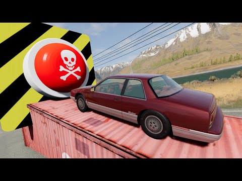 DO NOT Push this RED and DANGEROUS BUTTON! #4 🥵 BeamNG.drive