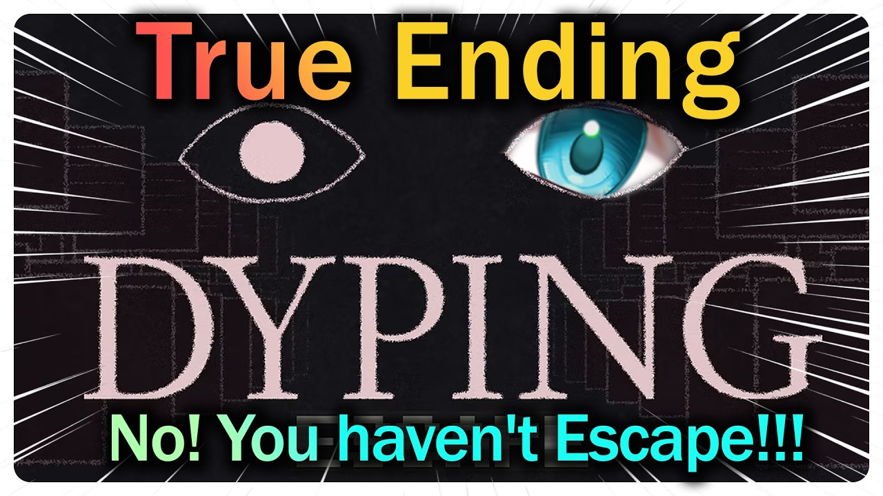 【Dyping Escape】How to get the Crazy True Ending!!! (Spoilers Warning) | Lokin